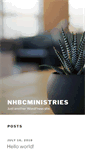 Mobile Screenshot of nhbcministries.com